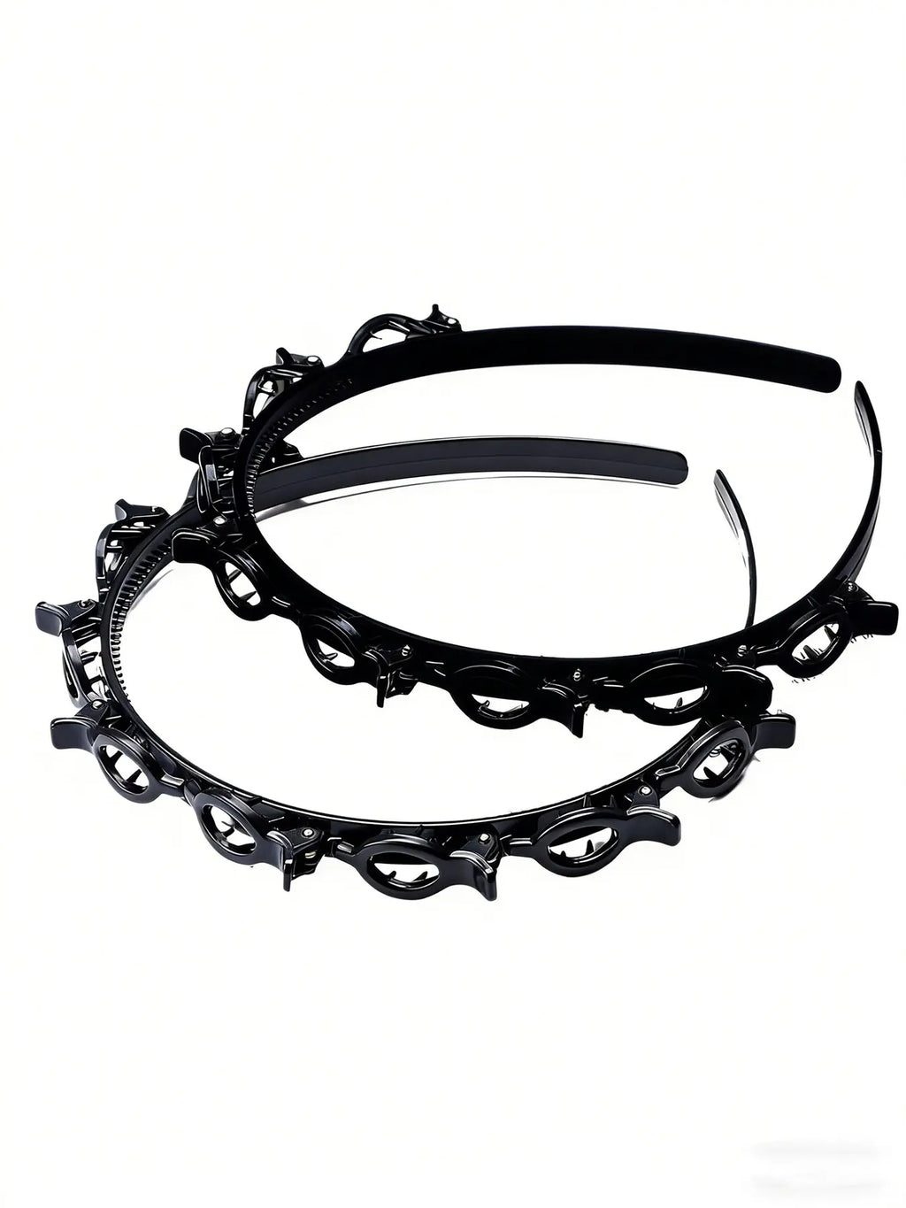 Cute Hair Clip Decor Hairband , Novelty Multifunction Hair Hoop with Clips, Fashionable Hair Accessories for Women, Minimalist Headwear, Trendy Hair Hoop,Mothers Day Gift ,Mothers Day Gift Ideas
