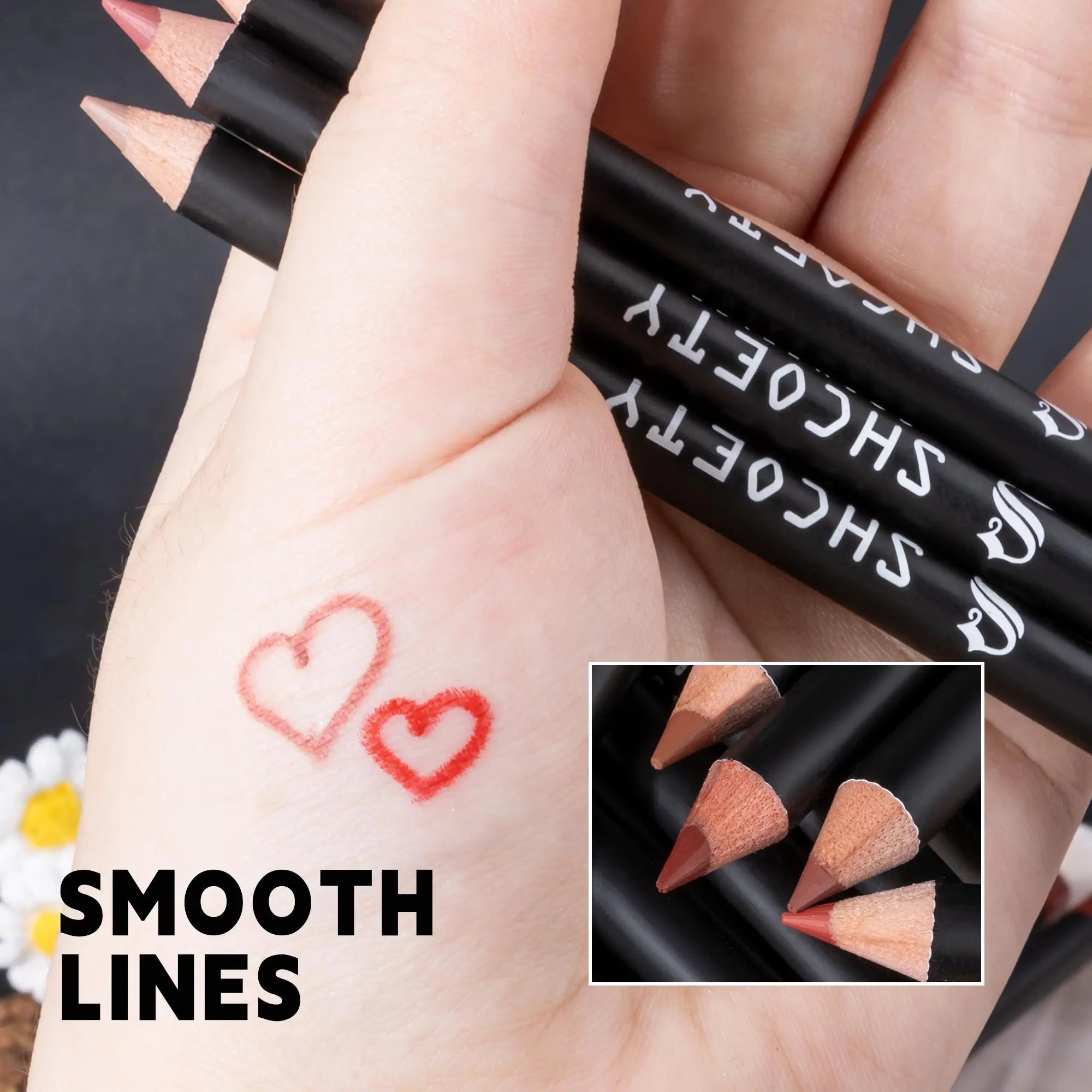Easy Coloring Lip Liner Pencil Set, 12Pcs/Box Matte Lip Liners, Long-Lasting Matte Lipliner for All Occasions, Lip Makeup Cosmetic Kit, Lip Product, Lipstick Liner #GLOBAL PICKS
