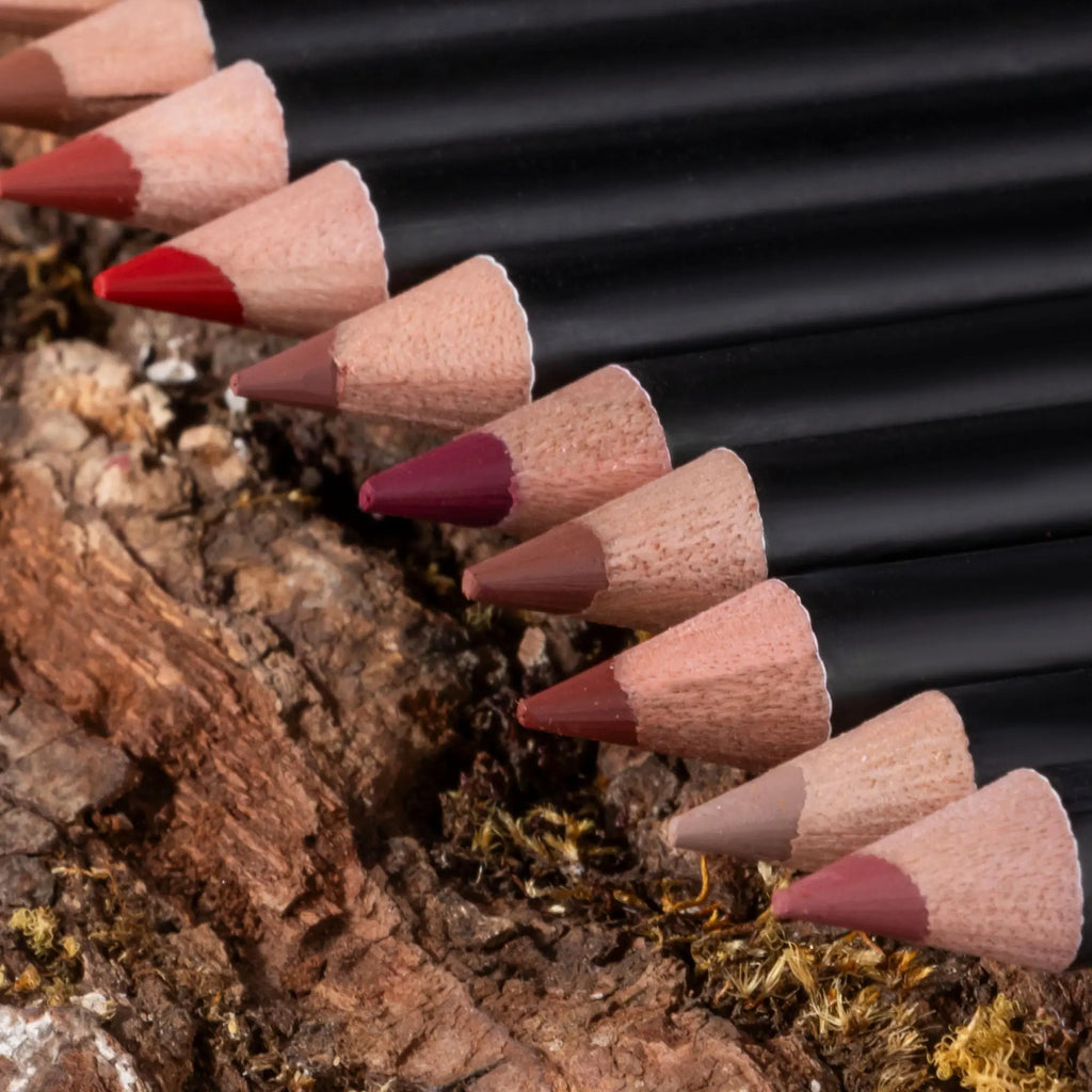 Easy Coloring Lip Liner Pencil Set, 12Pcs/Box Matte Lip Liners, Long-Lasting Matte Lipliner for All Occasions, Lip Makeup Cosmetic Kit, Lip Product, Lipstick Liner #GLOBAL PICKS