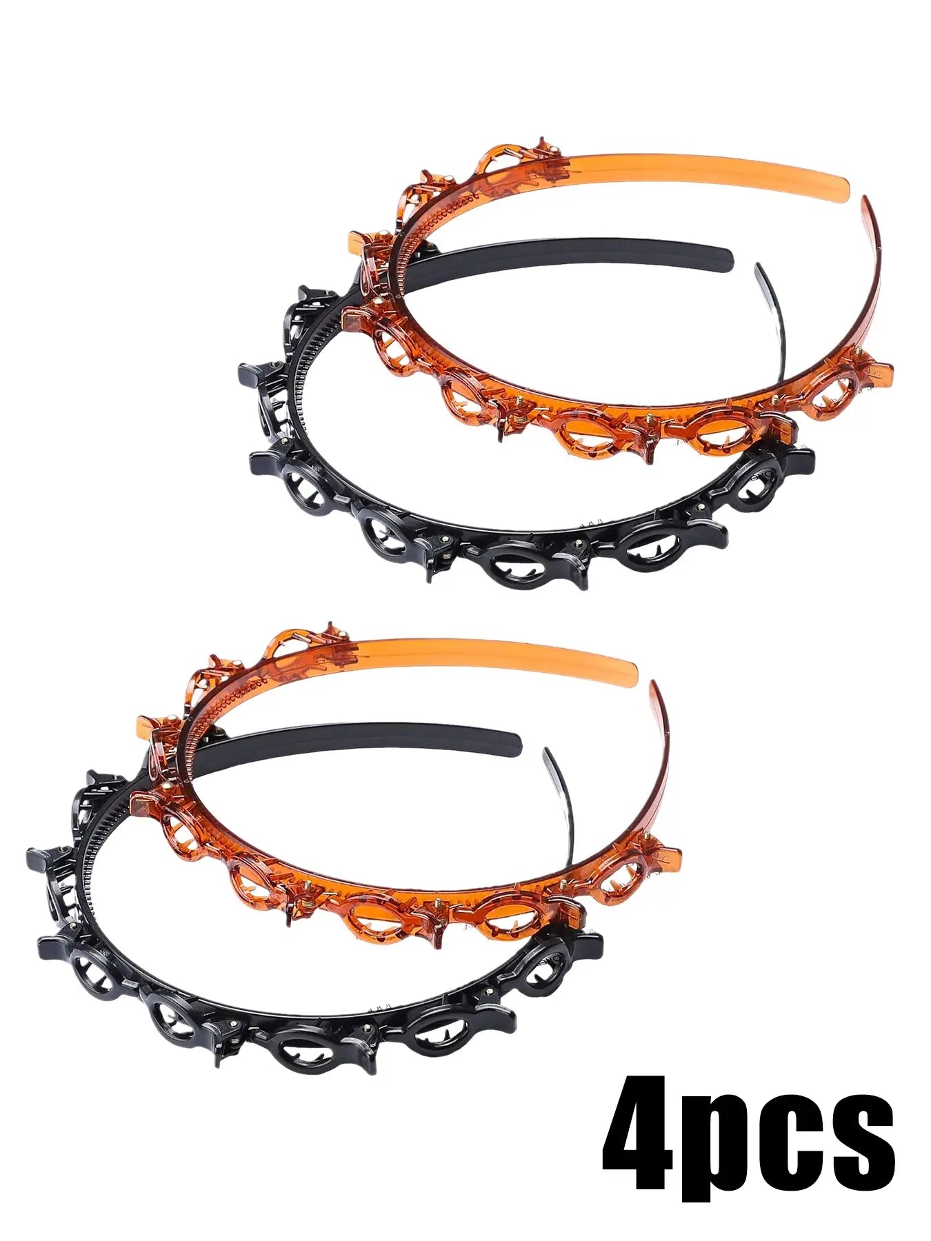 Cute Hair Clip Decor Hairband , Novelty Multifunction Hair Hoop with Clips, Fashionable Hair Accessories for Women, Minimalist Headwear, Trendy Hair Hoop,Mothers Day Gift ,Mothers Day Gift Ideas