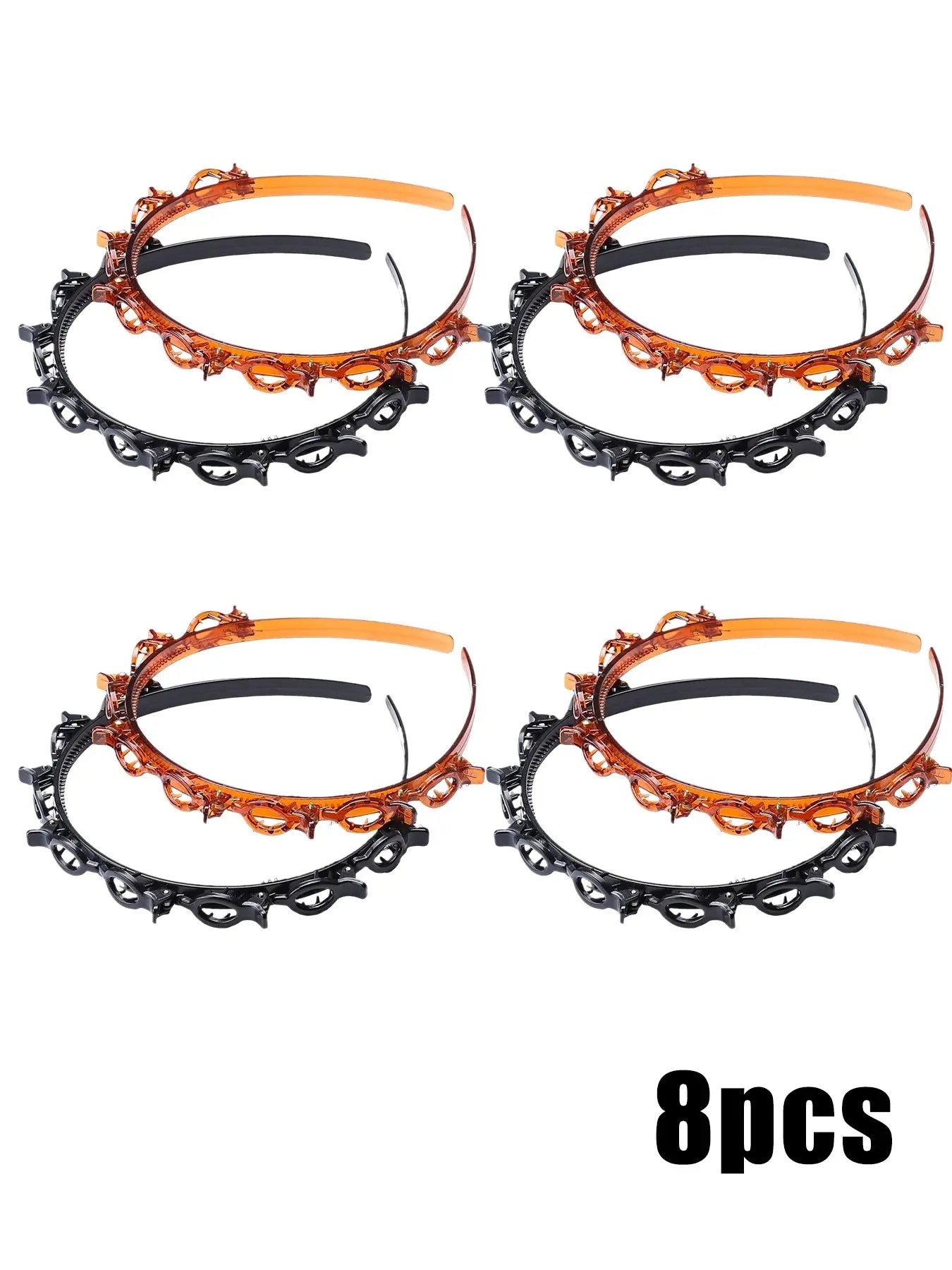 Cute Hair Clip Decor Hairband , Novelty Multifunction Hair Hoop with Clips, Fashionable Hair Accessories for Women, Minimalist Headwear, Trendy Hair Hoop,Mothers Day Gift ,Mothers Day Gift Ideas