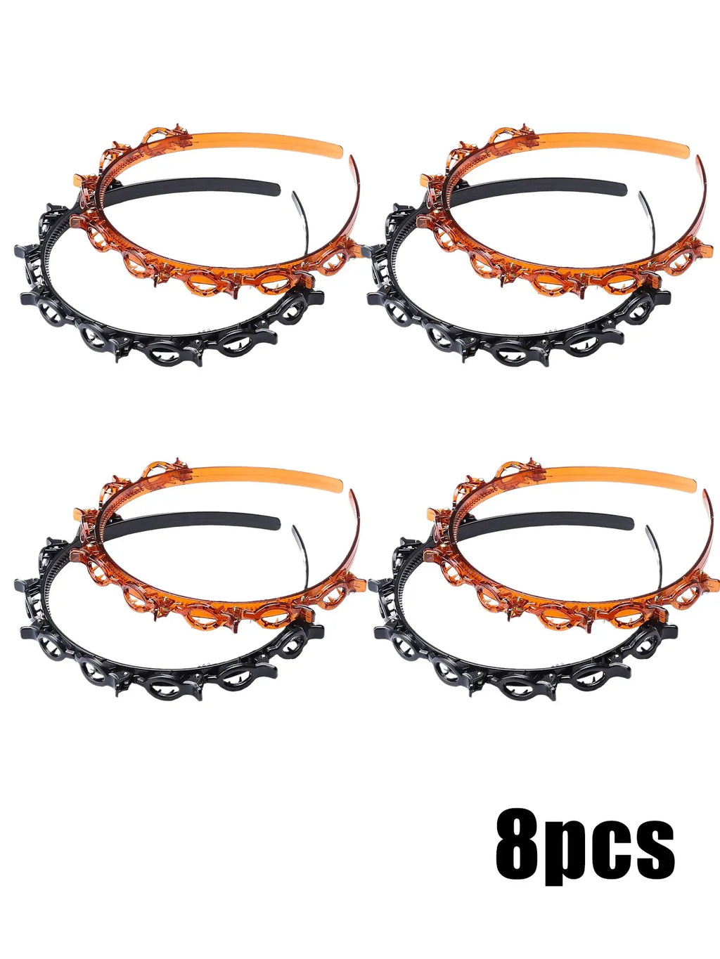 Cute Hair Clip Decor Hairband , Novelty Multifunction Hair Hoop with Clips, Fashionable Hair Accessories for Women, Minimalist Headwear, Trendy Hair Hoop,Mothers Day Gift ,Mothers Day Gift Ideas