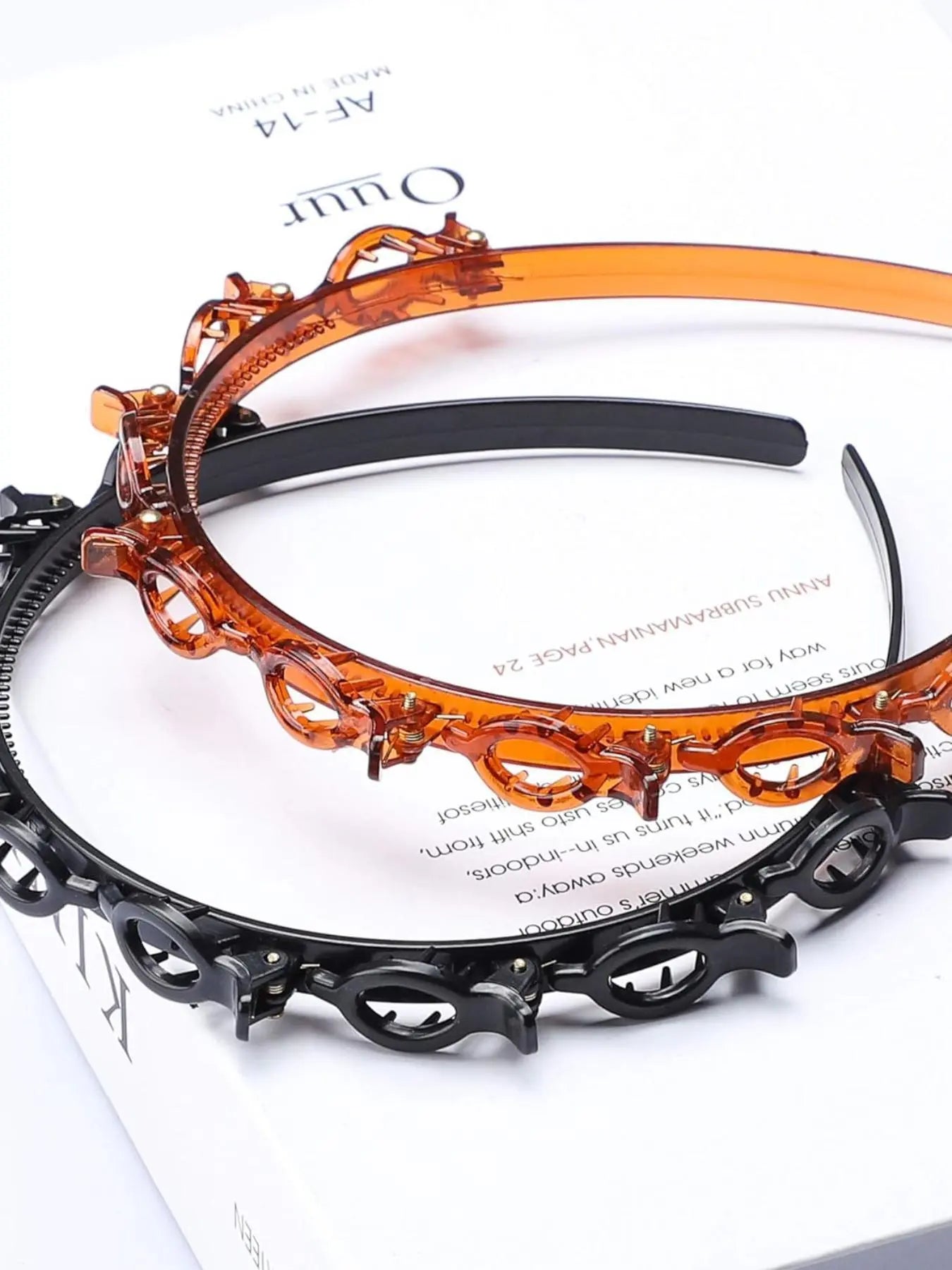 Cute Hair Clip Decor Hairband , Novelty Multifunction Hair Hoop with Clips, Fashionable Hair Accessories for Women, Minimalist Headwear, Trendy Hair Hoop,Mothers Day Gift ,Mothers Day Gift Ideas